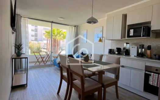 SE ARRIENDA DPTO. 2D/2B, AMOBLADO, CONDOMINIO DISTRITO VERDE II